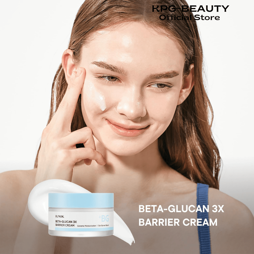 IUNIK Beta-Glucan 3X Barrier Cream Deep Hydration Moisturizer KPG BEAUTYIUNIK