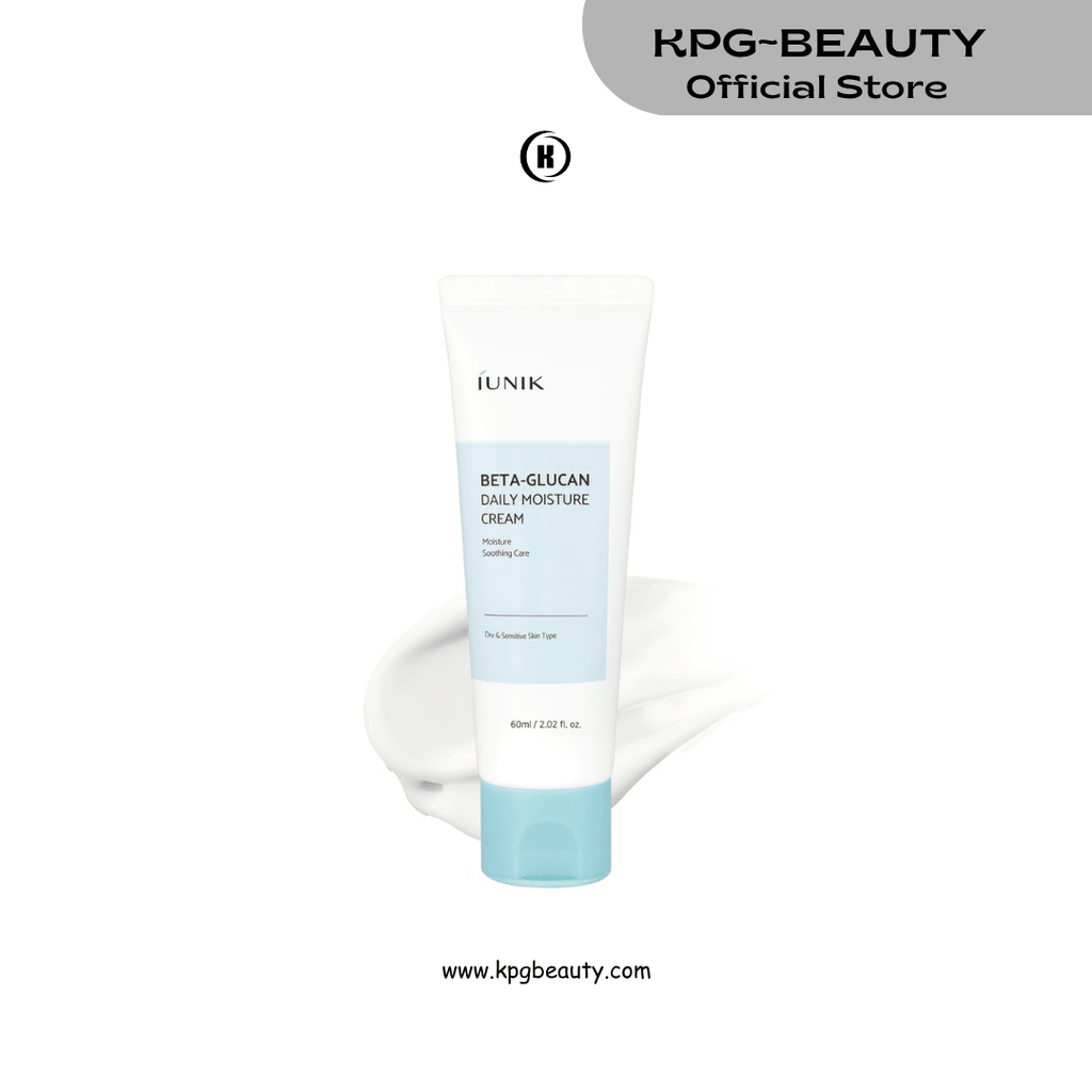 IUNIK Beta-Glucan Daily Moisture Cream Hydrating Barrier Repair Moisturizer KPG BEAUTYIUNIK