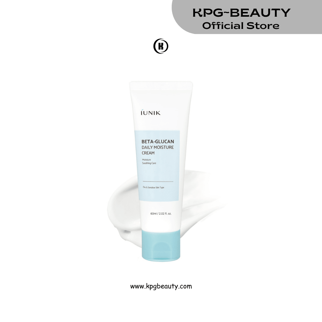 IUNIK Beta-Glucan Daily Moisture Cream Hydrating Barrier Repair Moisturizer KPG BEAUTYIUNIK
