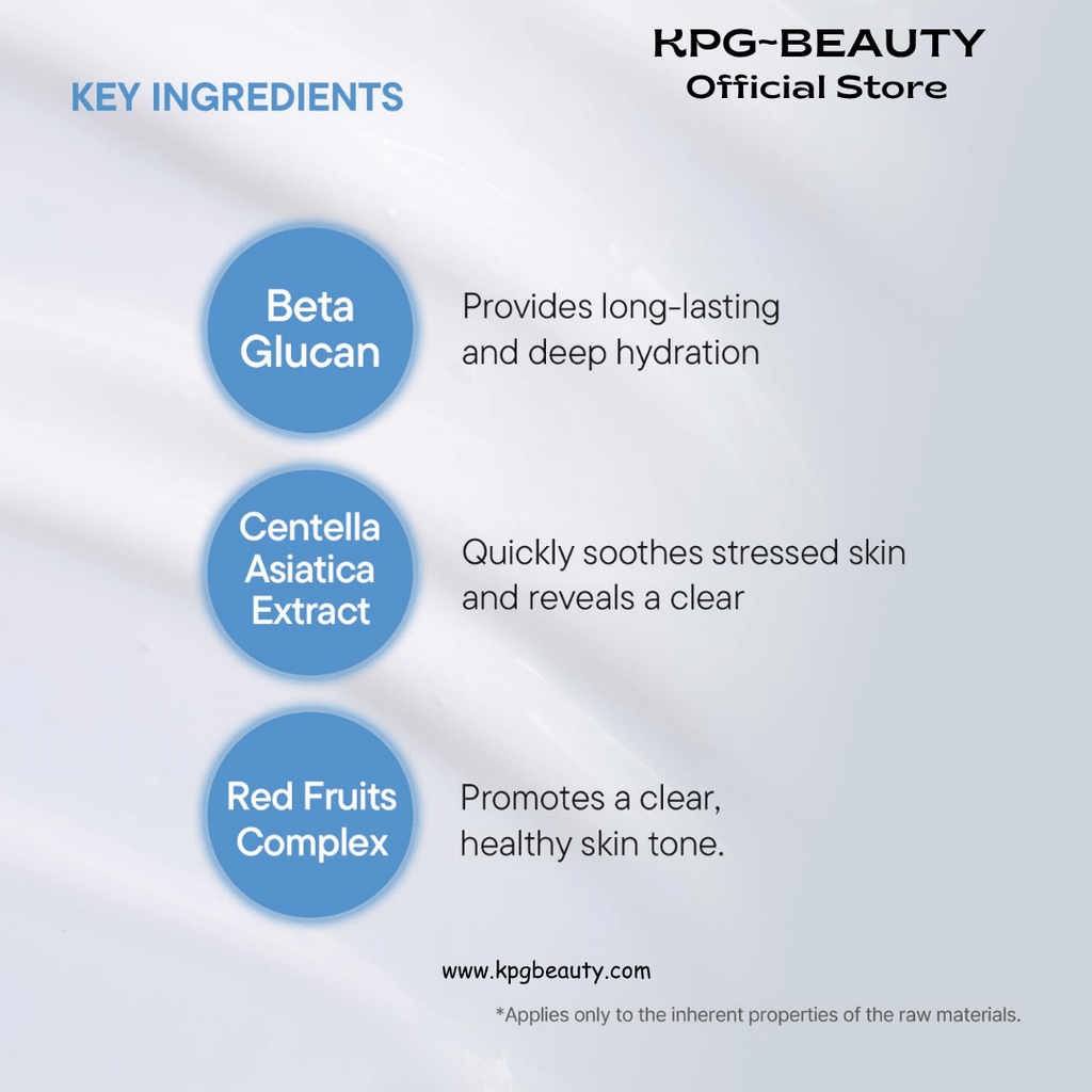 IUNIK Beta-Glucan Water Barrier Sunscreen SPF50+ PA++++ Hydrating Sun Cream KPG BEAUTYIUNIK