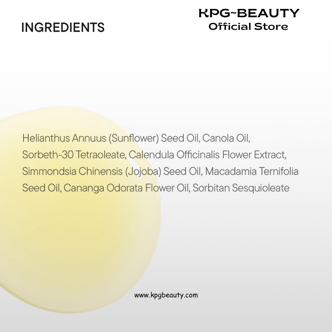 IUNIK Calendula Complete Cleansing Oil Makeup Remover Oil Cleanser KPG BEAUTYIUNIK