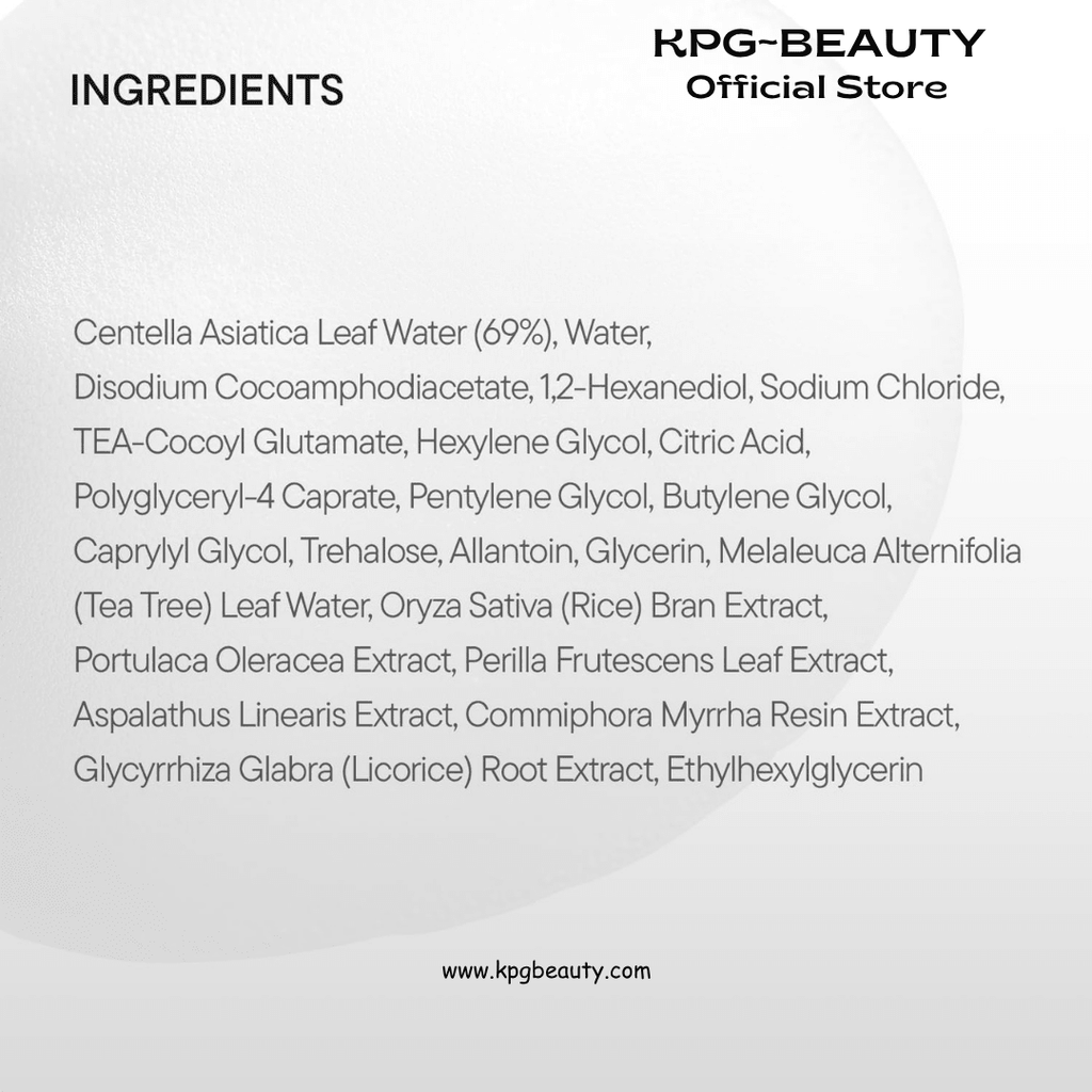 IUNIK Centella Bubble Foaming Cleanser Soothing Face Wash KPG BEAUTYIUNIK