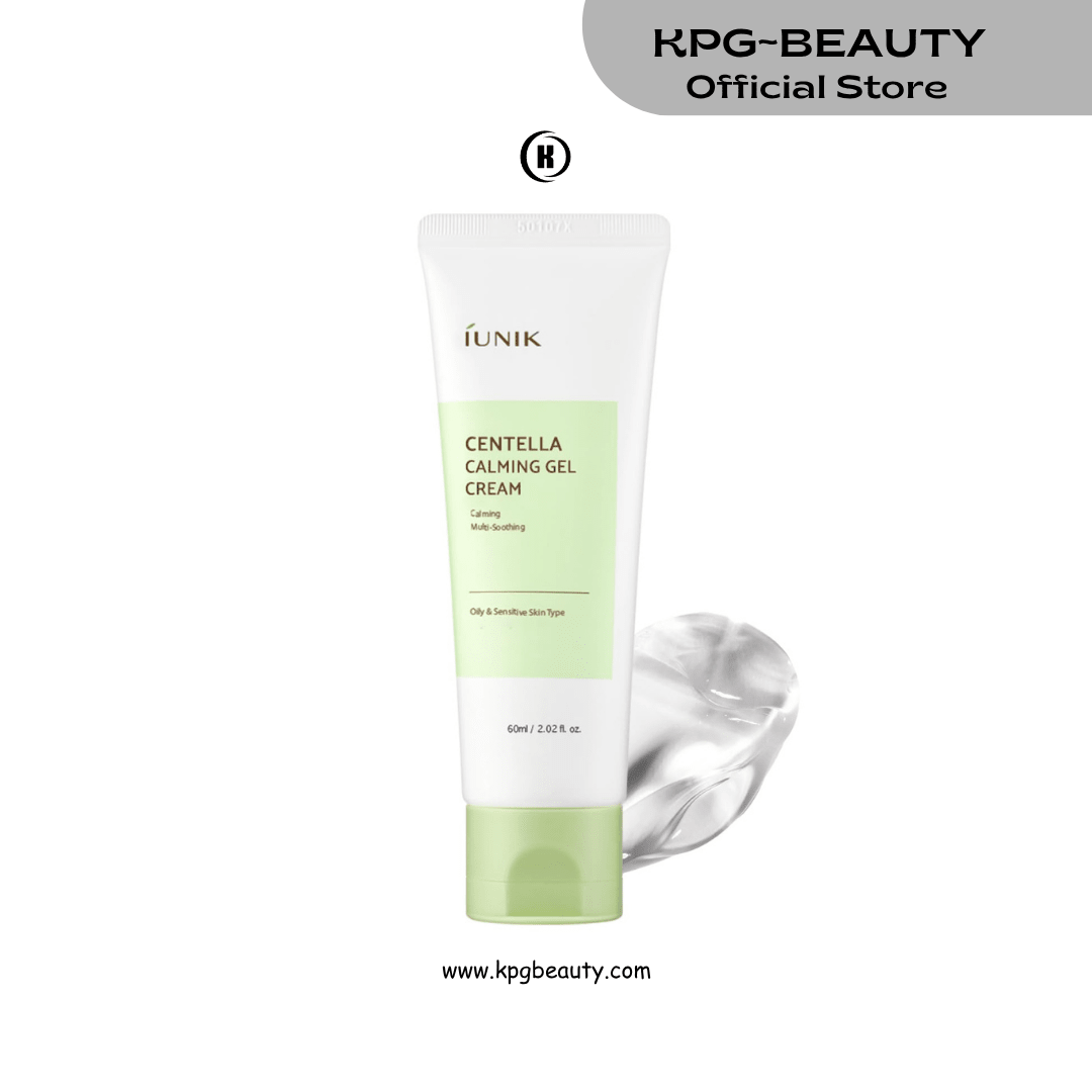 IUNIK Centella Calming Gel Cream Lightweight Soothing Moisturizer KPG BEAUTYIUNIK