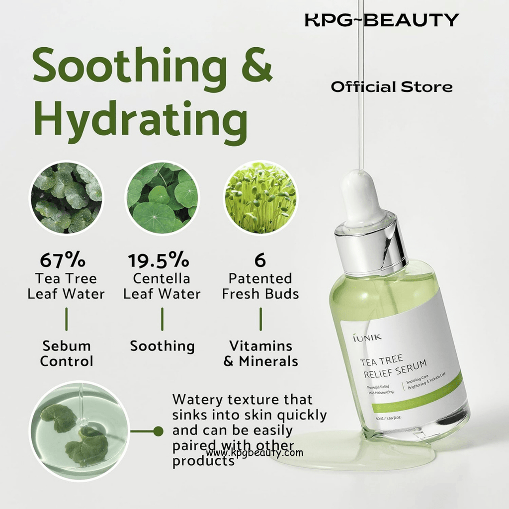 IUNIK Centella Edition Skincare Set Cream & Mini Serum KPG BEAUTYIUNIK