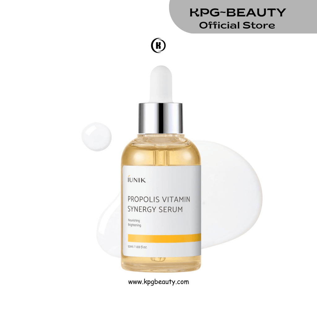 IUNIK Propolis Vitamin Synergy Serum Glow Boosting Nourishing Serum KPG BEAUTYIUNIK