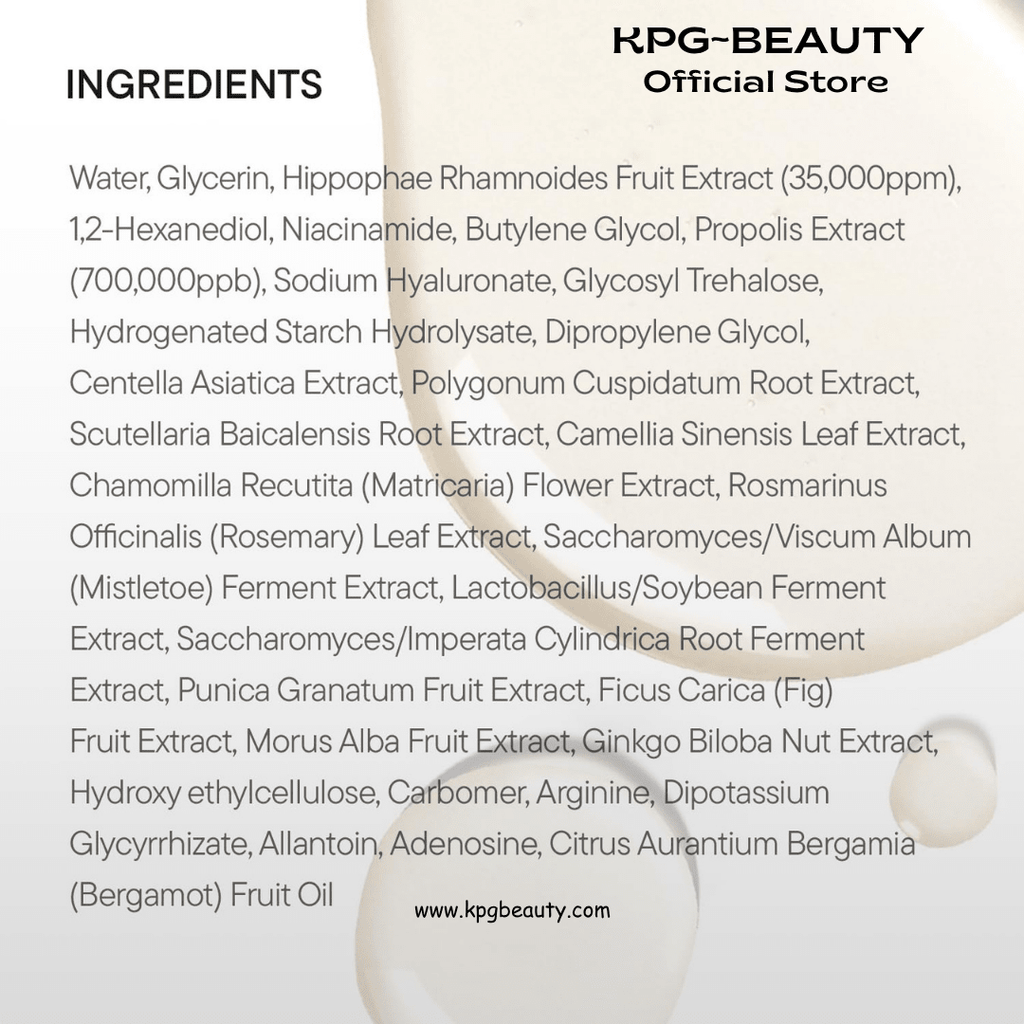 IUNIK Propolis Vitamin Synergy Serum Glow Boosting Nourishing Serum KPG BEAUTYIUNIK
