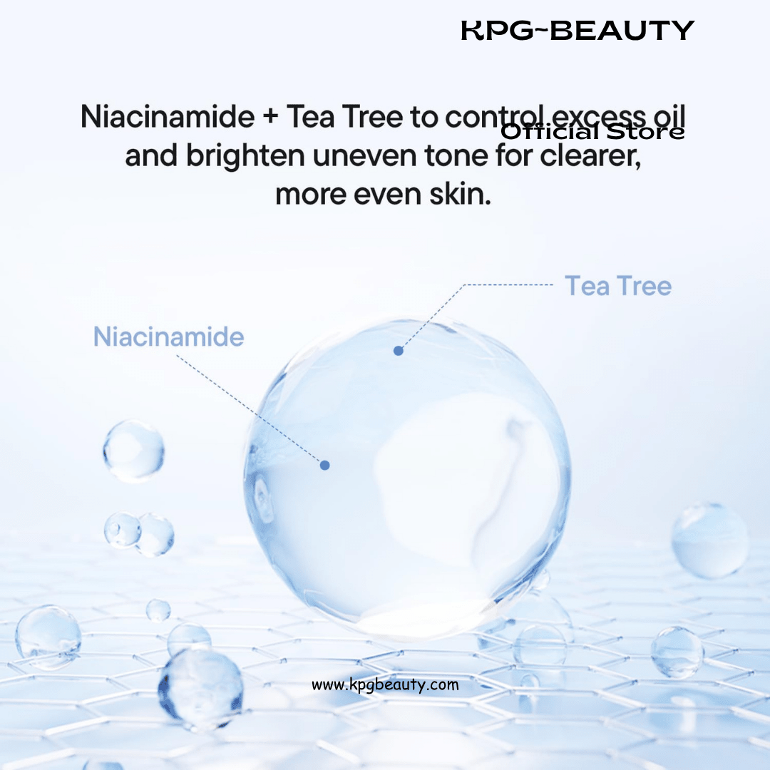 IUNIK Tea Tree Relief Serum Soothing Oil Control Centella Ampoule KPG BEAUTYIUNIK
