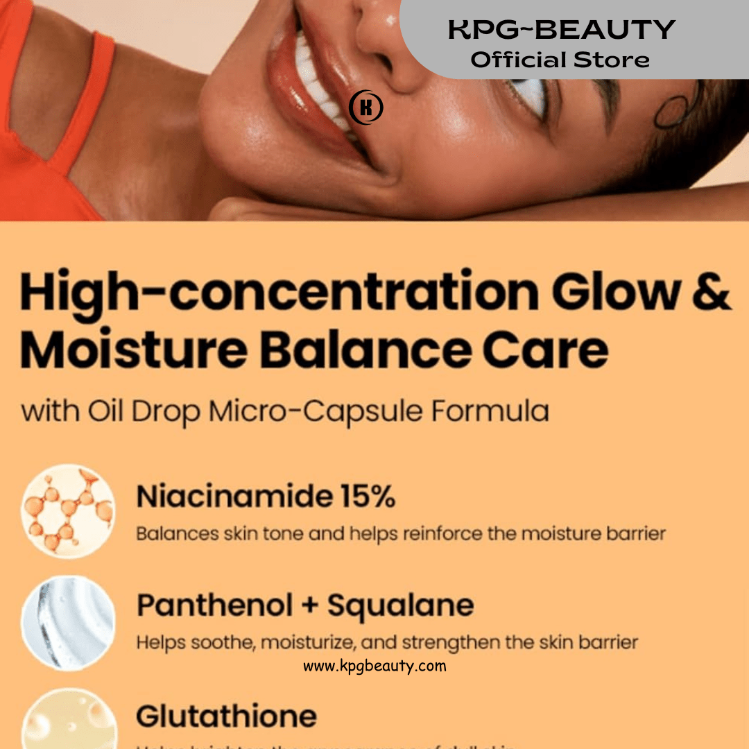 K - SECRET Seoul 1988 Niacinamide Glow Serum 30ml – 15% Niacinamide & Yuja Brightening Serum for Dark Spots | KPG BeautyKPGBEAUTY