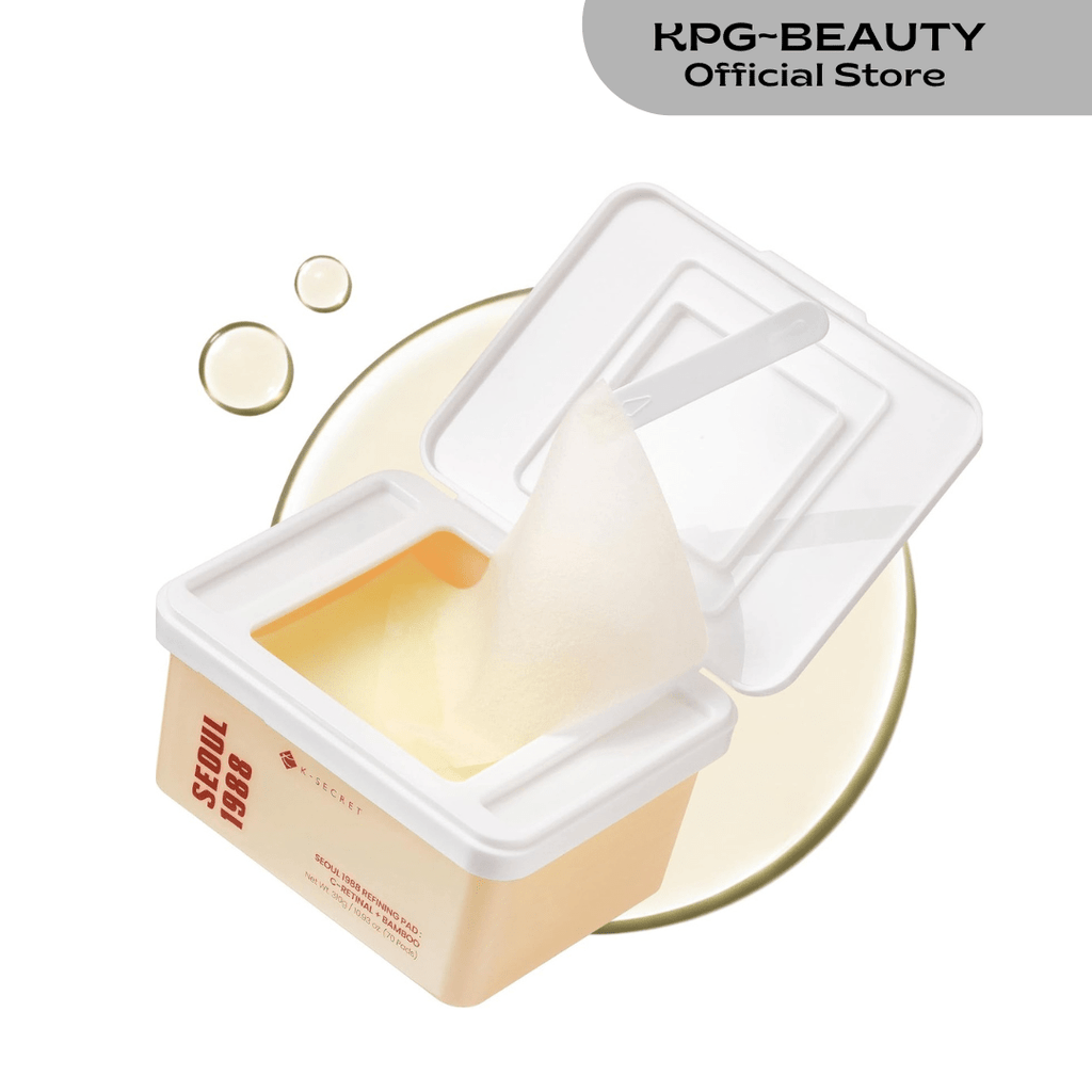 K-SECRET SEOUL 1988 Retinal Refining Pads Gentle Daily Toner Pads KPG BEAUTYKSecret