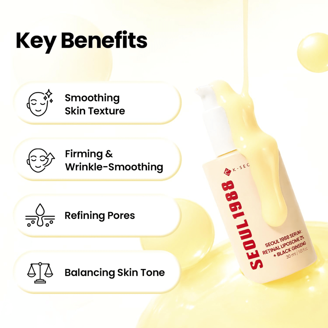 K-SECRET SEOUL 1988 Retinal Serum Black Ginseng Anti-Aging Serum KPG BEAUTYKSecret