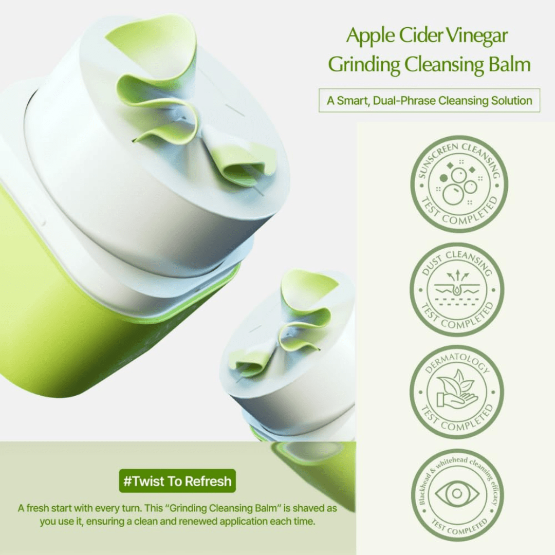 KAINE Apple Cider Vinegar Grinding Cleansing Balm 50ml KPG BEAUTYKAINE