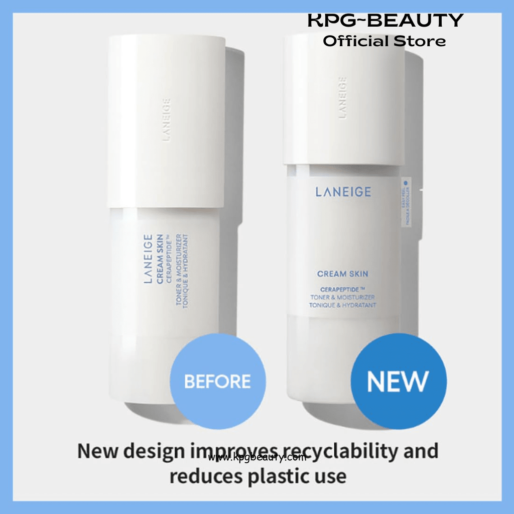 LANEIGE Cream Skin Toner & Moisturizer 170ml | Dual Function | Toner for Glowing Skin | Ceramides Moisturizer with Peptides | Boosts Skin Barrier & Lightweight | Korean Skincare | For Men and WomenLANEIGE