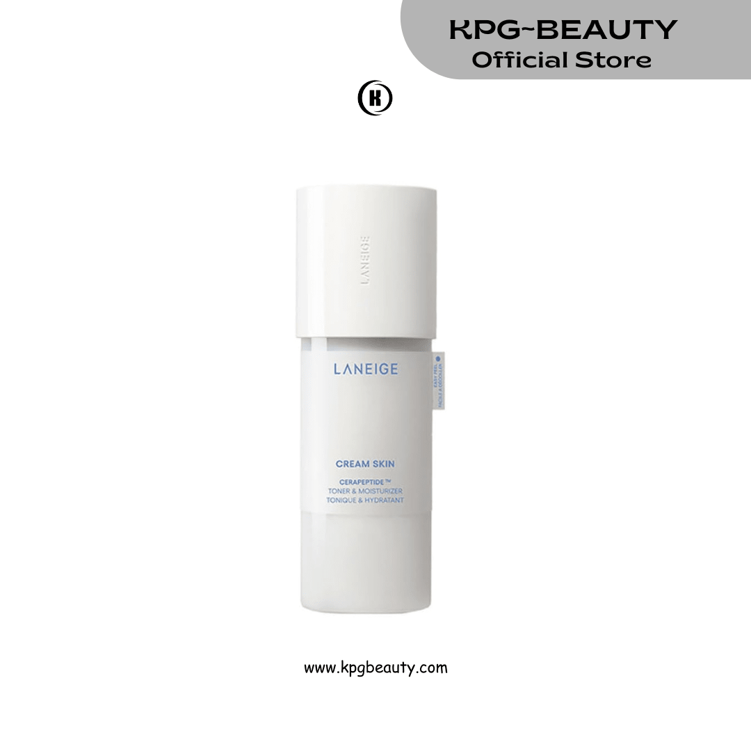 LANEIGE Cream Skin Toner & Moisturizer 170ml | Dual Function | Toner for Glowing Skin | Ceramides Moisturizer with Peptides | Boosts Skin Barrier & Lightweight | Korean Skincare | For Men and WomenLANEIGE
