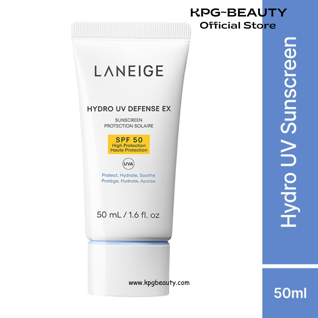 LANEIGE Hydro UV Defense Sunscreen 50ml, EX SPF 50+ | Broad Spectrum | Moisture Based Sunscreen | Light & Non - Greasy | No White Cast | Soothing Hydration | Suitable for All Skin | For Men & WomenLANEIGE