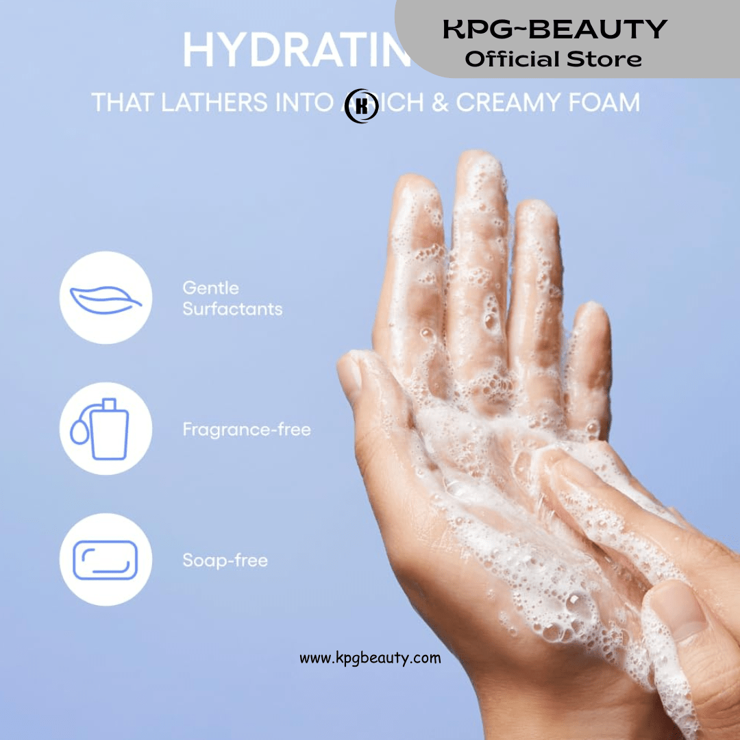 LANEIGE Water Bank Gentle Gel Cleanser: pH - Balanced & Barrier - Boosting with Blue Hyaluronic AcidLANEIGE