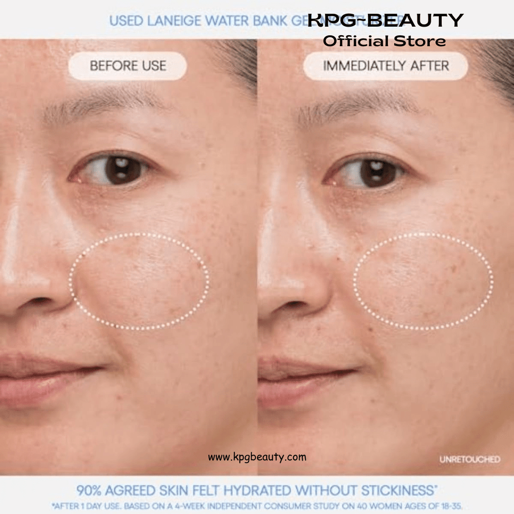 LANEIGE Water Bank Hyaluronic Acid Moisturizer Gel for Oily Skin | Moisturizer for Face | Oil Free Non Sticky | Light Gel Formula with Hydration | Face Cream for Men and Women | Korean Skincare 50MLLANEIGE