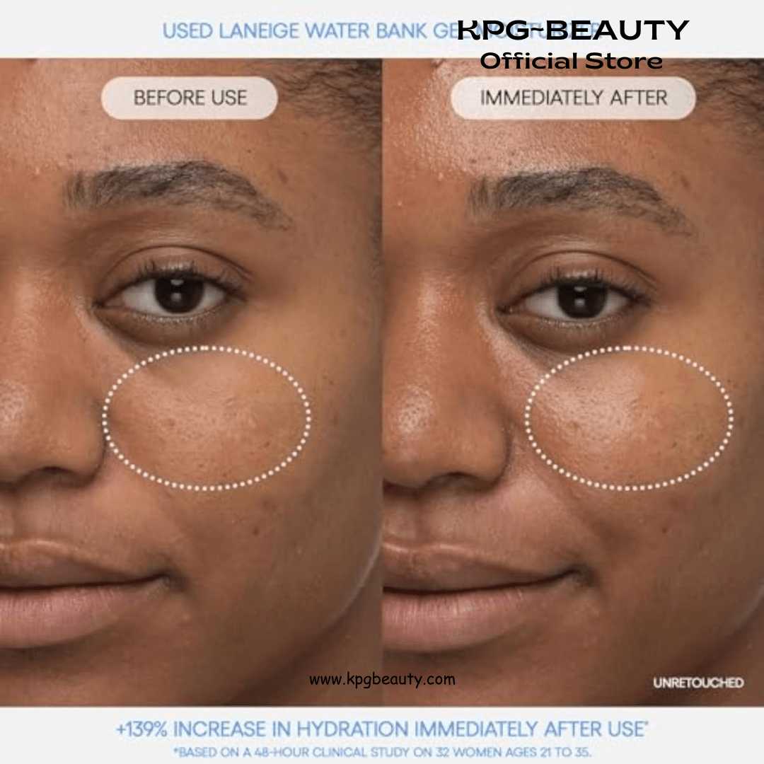 LANEIGE Water Bank Hyaluronic Acid Moisturizer Gel for Oily Skin | Moisturizer for Face | Oil Free Non Sticky | Light Gel Formula with Hydration | Face Cream for Men and Women | Korean Skincare 50MLLANEIGE