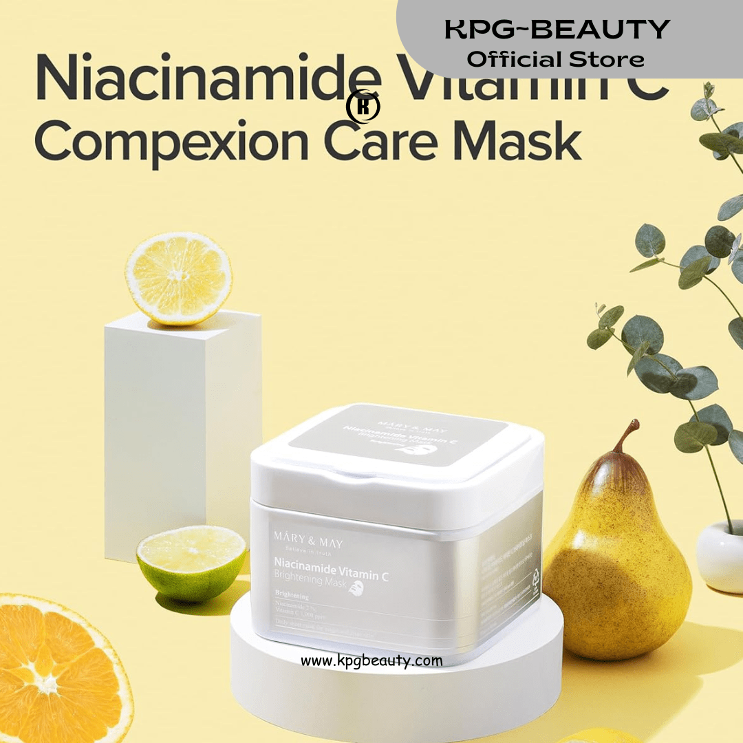 Mary & May Niacinamide Vitamin C Brightening Mask (30EA/400g) KPG BEAUTY
