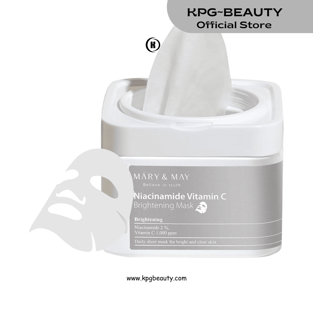 Mary & May Niacinamide Vitamin C Brightening Mask (30EA/400g) KPG BEAUTY