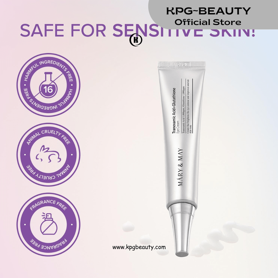 Mary & May Tranexamic Acid + Glutathione Eye Cream 30ml KPG BEAUTYMary & May
