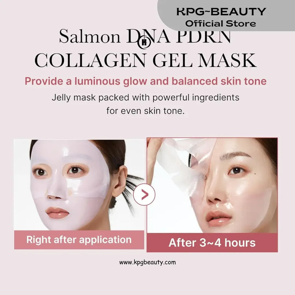 Medicube All Day Glass Glow Skin Duo – Collagen & Salmon DNA PDRN MasksMedicube