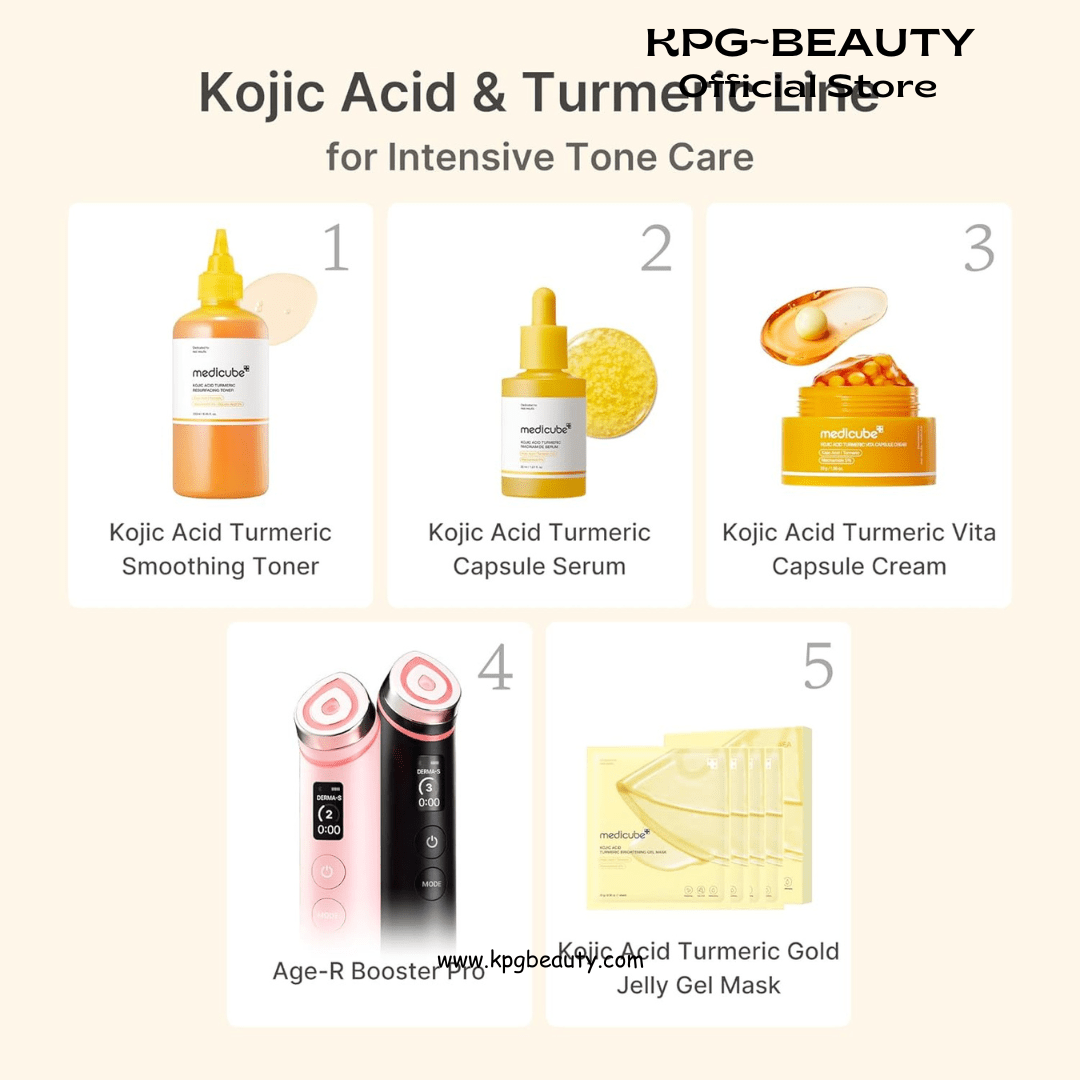 medicube Capsule Cream with Kojic Acid & Turmeric for Uneven Skin Tone | Tone Renewal & Radiance Care for troubled skin | Turmeric, Kojic, Vitamin C | Korean Skincare, 1.86 ozMedicube