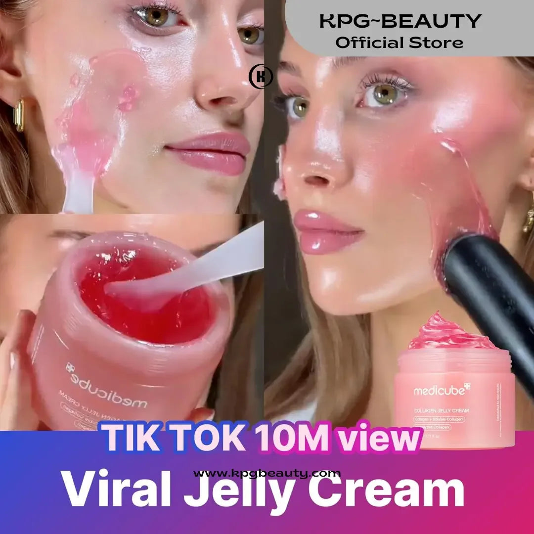 Medicube Collagen Jelly Cream- Niacinamide & Freeze-Dried Korean skincare - KPGBEAUTY