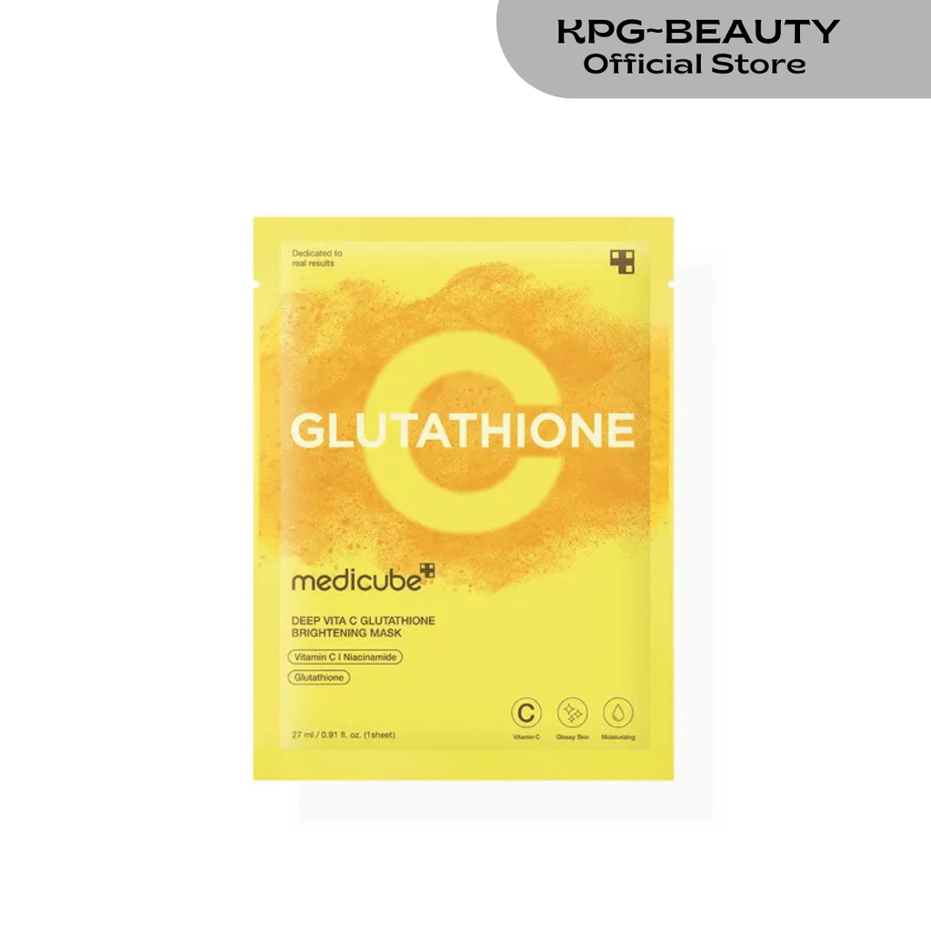 Medicube Deep Vita C Glutathione Brightening Mask KPG BEAUTYMedicube