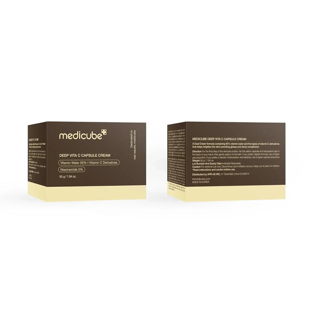 Medicube Deep Vitamin C Golden Capsule Face Moisturizer KPGBEAUTY