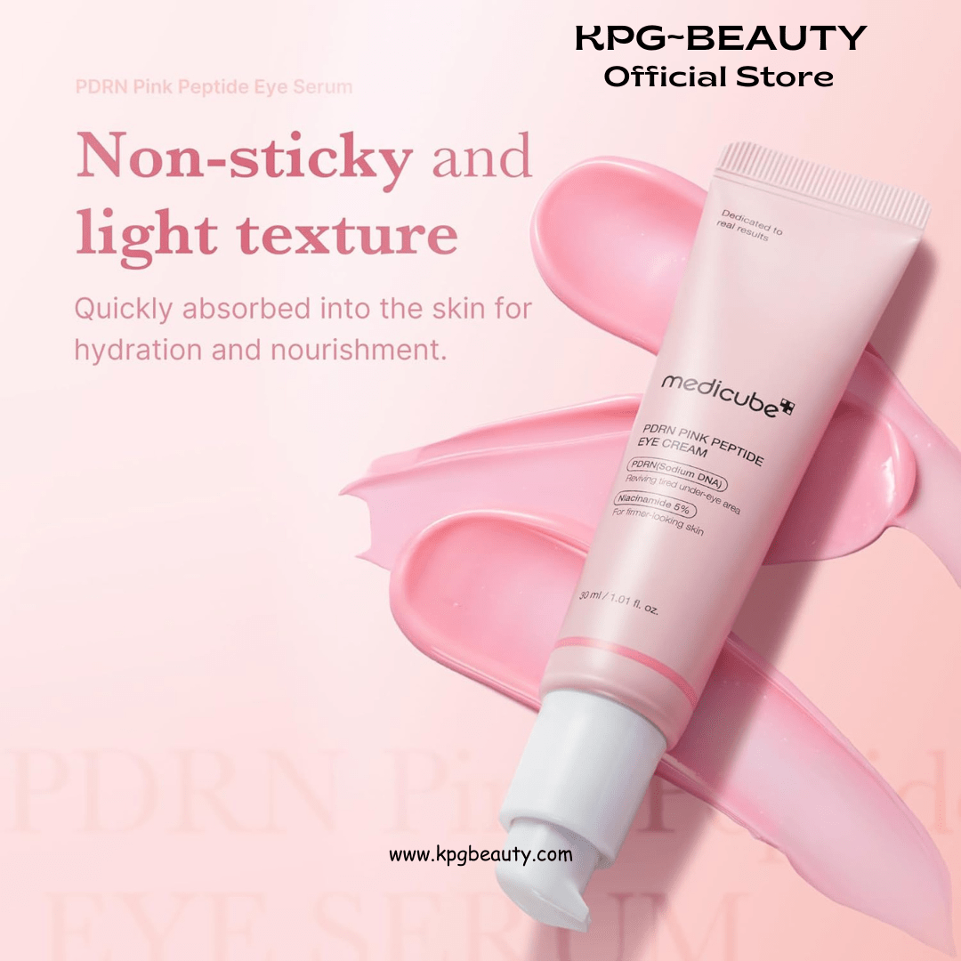 medicube Eye Serum with Salmon DNA PDRN & Pink Peptides | 99% Purity Retinol for Fine Lines | PDRN & Niacinamide for Uneven Skin Tone | Korean Skincare, 1.01 fl.ozMedicube