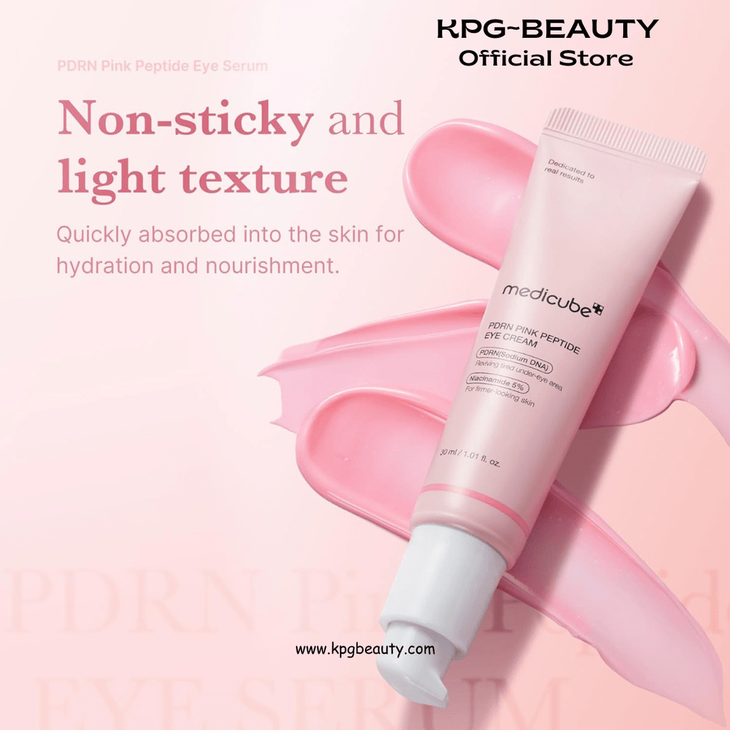 medicube Eye Serum with Salmon DNA PDRN & Pink Peptides | 99% Purity Retinol for Fine Lines | PDRN & Niacinamide for Uneven Skin Tone | Korean Skincare, 1.01 fl.ozMedicube