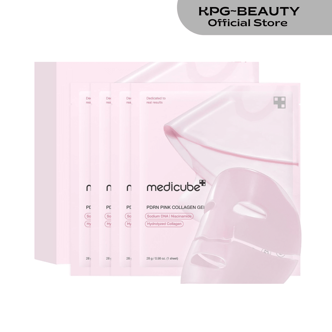 medicube Jelly Gel Mask Salmon DNA PDRN Pink Collagen Glass Glow Care (1 Pcs) KPG BEAUTYMedicube