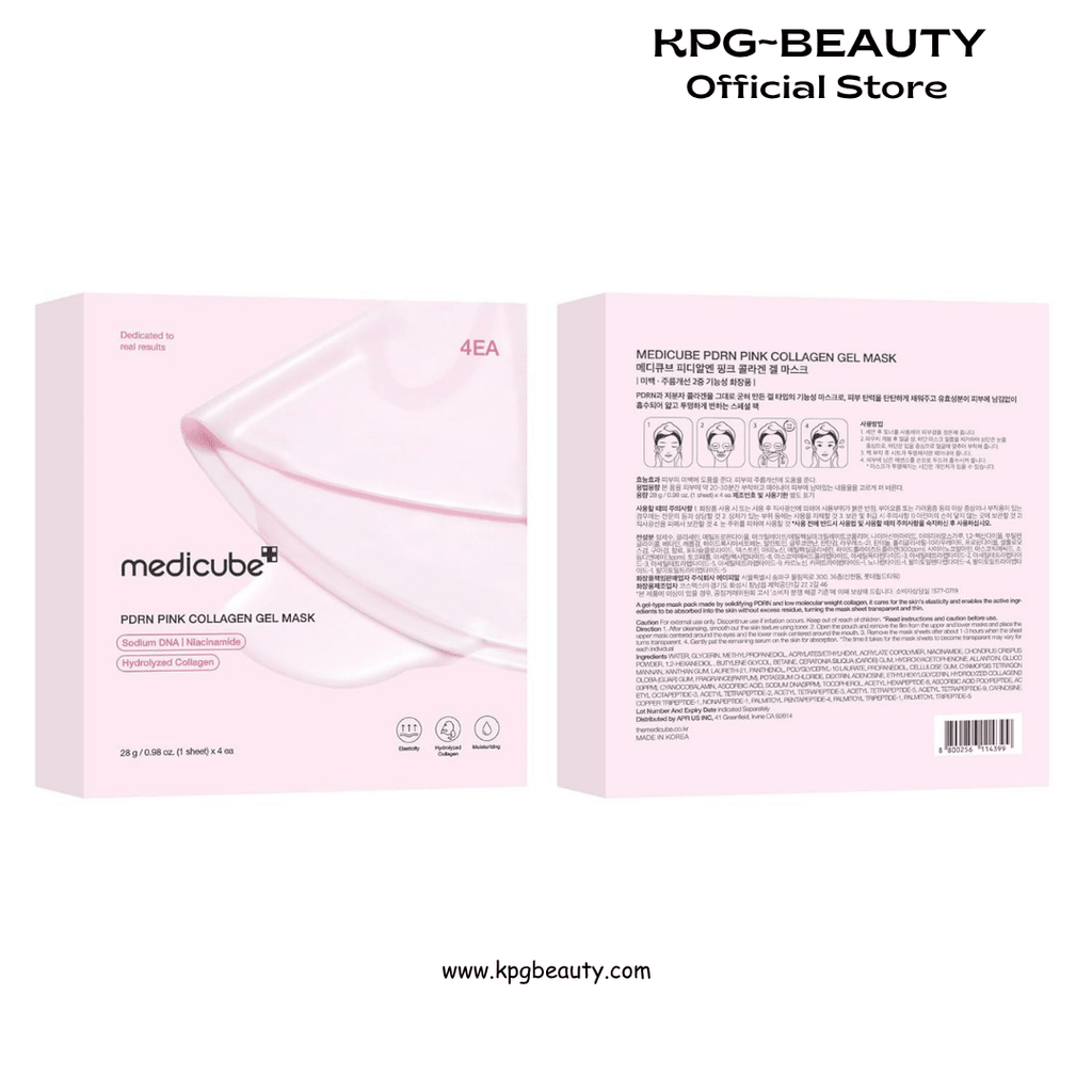 medicube Jelly Gel Mask Salmon DNA PDRN Pink Collagen Glass Glow Care (1 Pcs) KPG BEAUTYMedicube