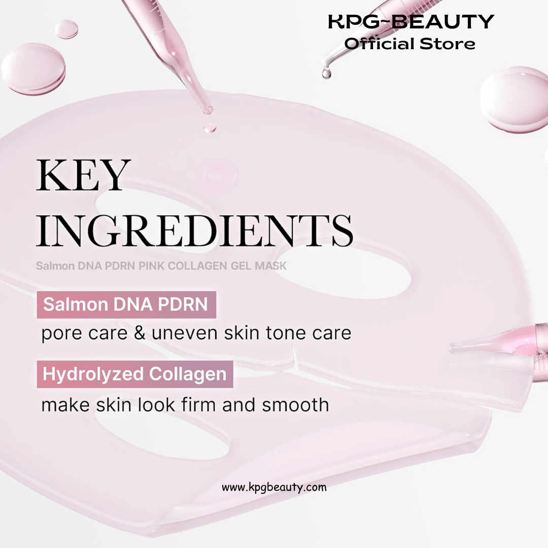 medicube Jelly Gel Mask Salmon DNA PDRN Pink Collagen Glass Glow Care (1 Pcs) KPG BEAUTYMedicube