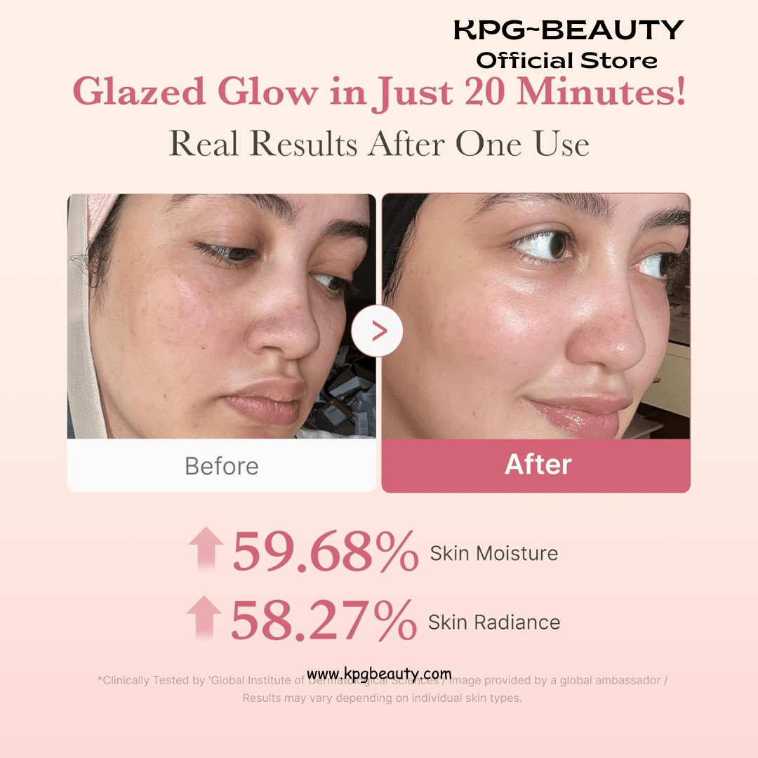 medicube Milky Collagen Double Glow Lock Duo: Collagen Glazed Milky Wrapping Mask and Booster Serum | 130DaCollagen, Niacinamide, Glutathione for Plumped, Radiant Glass SkinMedicube