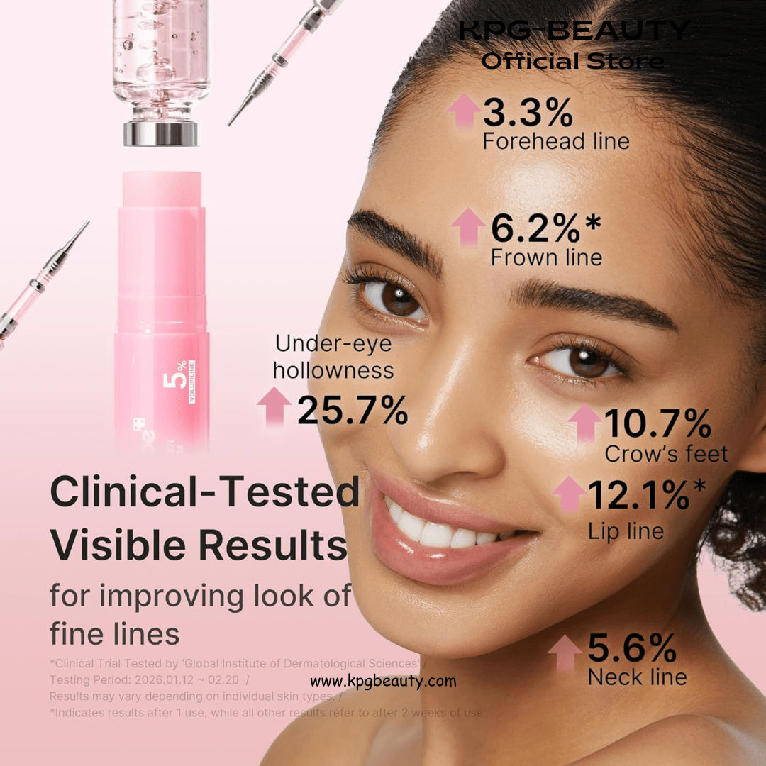 medicube PDRN Pink Collagen Volume Multi Balm Stick | Volufiline, PDRN, NAD, Collagen | Face & Body Balm for Under - Eyes, Neck, Forehead, Smile Lines, Lips | Plumping, Radiance, Line Care | K - BeautyMedicube
