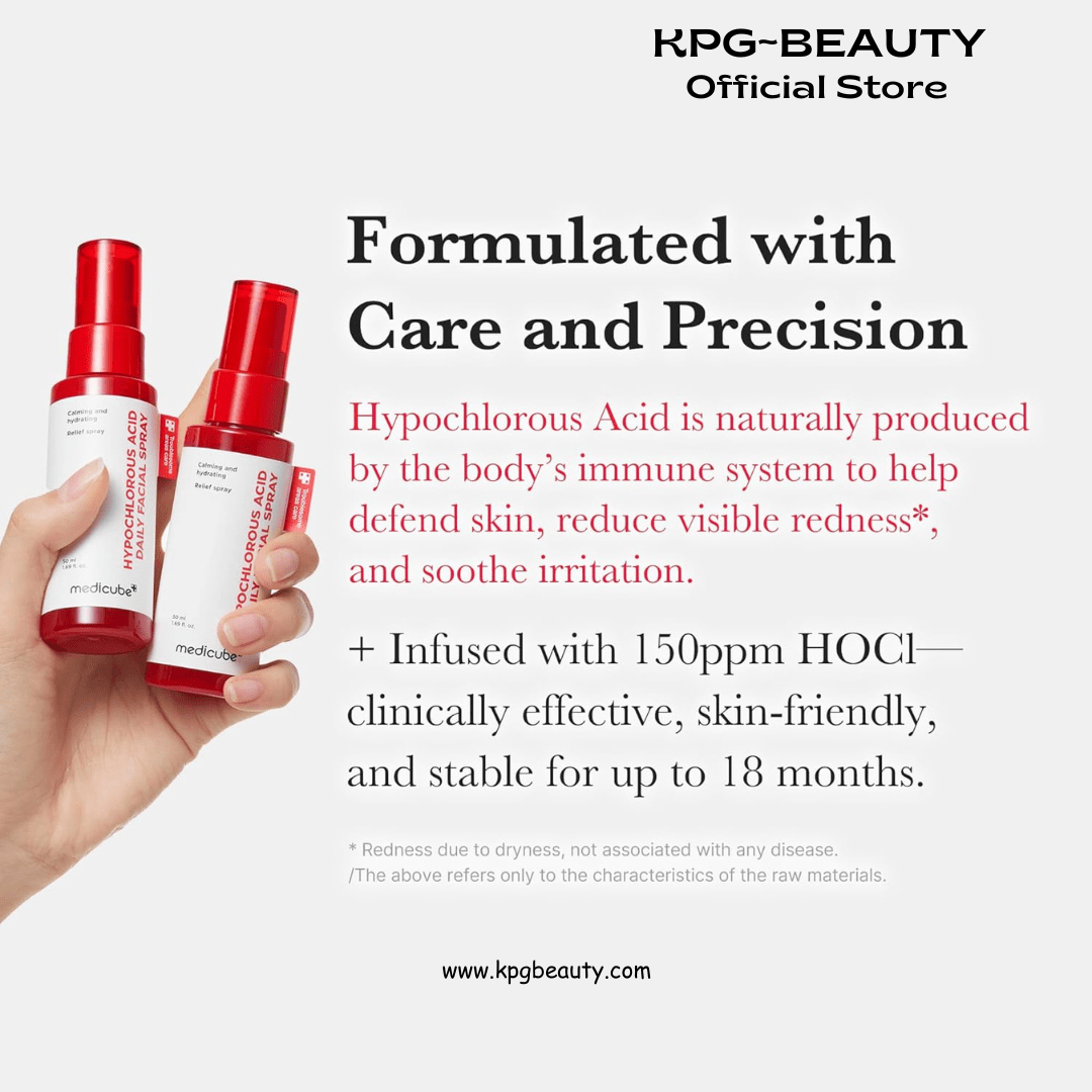 medicube Power Soothing Spray | Hypochlorous Acid Spray For All Skin Types, Delicate Skin | Daily Skin Solution & Post - Sun Care | HOCI Facial Mist for Soothing & Calming | Korean Skincare | 1.69 fl.ozMedicube