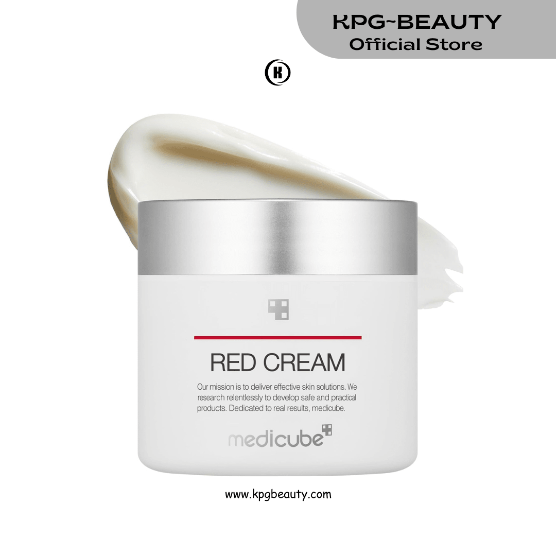 Medicube Red Cream 2.0 || Low - irritating formula for trouble - prone skin | Soothing and relieving | Formulated with BHA, Niacinamide & Adenosine | Non - comedogenic | Korean skincare (1.69fl.oz.)Medicube