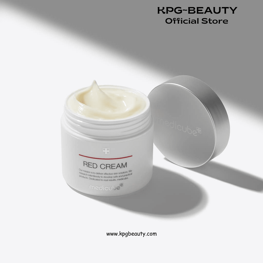 Medicube Red Cream 2.0 || Low - irritating formula for trouble - prone skin | Soothing and relieving | Formulated with BHA, Niacinamide & Adenosine | Non - comedogenic | Korean skincare (1.69fl.oz.)Medicube