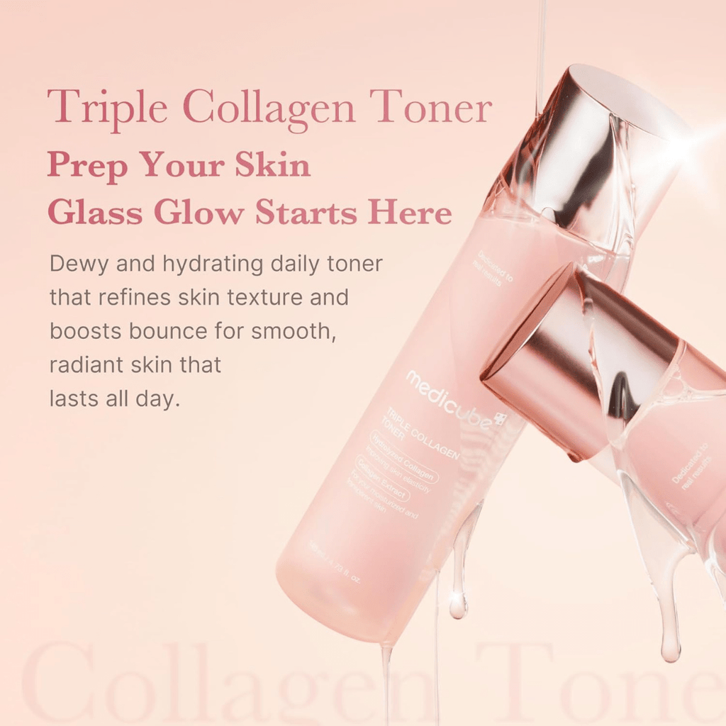 Medicube Triple Collagen Toner Deep Hydration & Firming Toner 140ml KPG BEAUTYMedicube