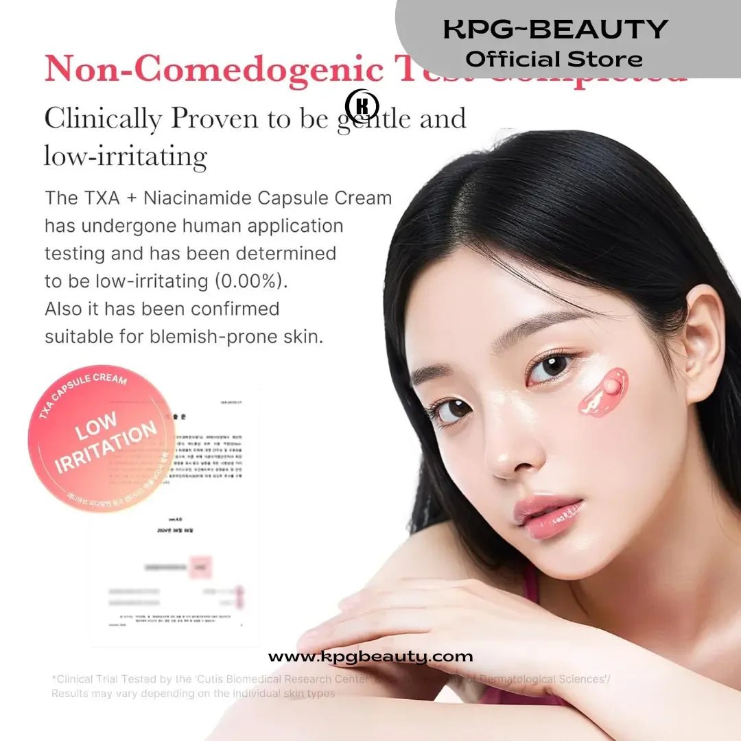 medicube TXA+Niacinamide Capsule Cream | Dual Radiance MoisturizerPure Tranexamic Acid | Korean Skincare 55 Grams - KPGBEAUTY
