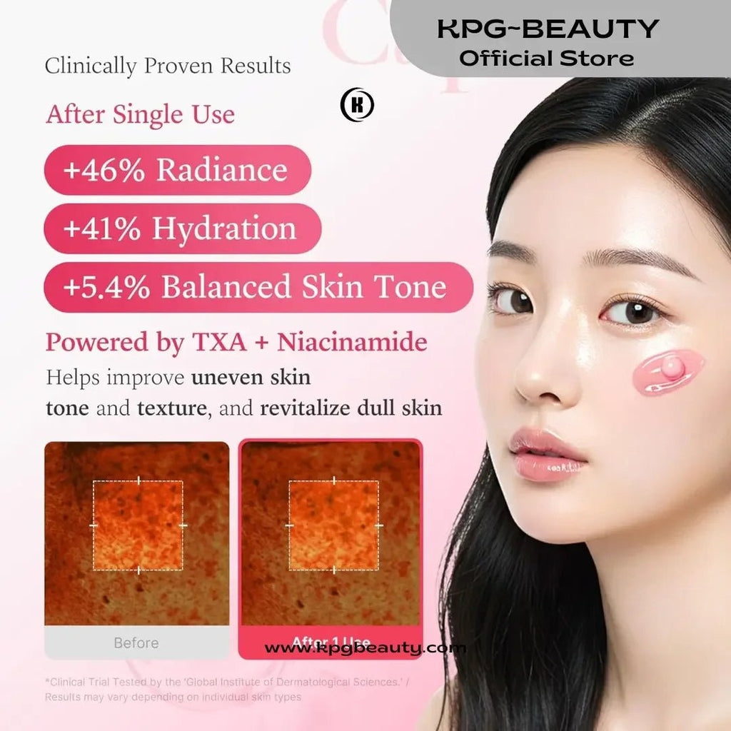 medicube TXA+Niacinamide Capsule Cream | Dual Radiance Pure Tranexamic Acid | Korean Skincare 55 Grams - KPGBEAUTY