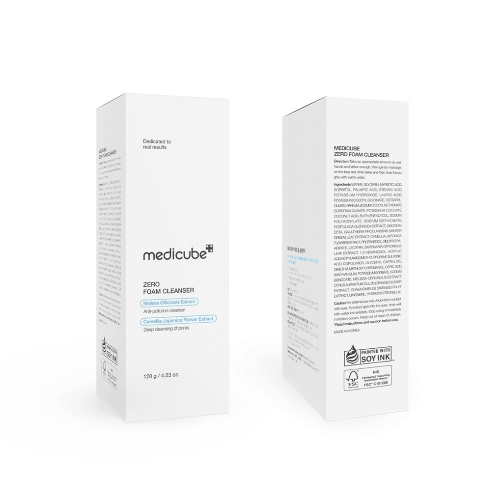 Medicube Zero Foam Cleanser Gentle Pore Care Cleanser 120g KPG BEAUTYMedicube