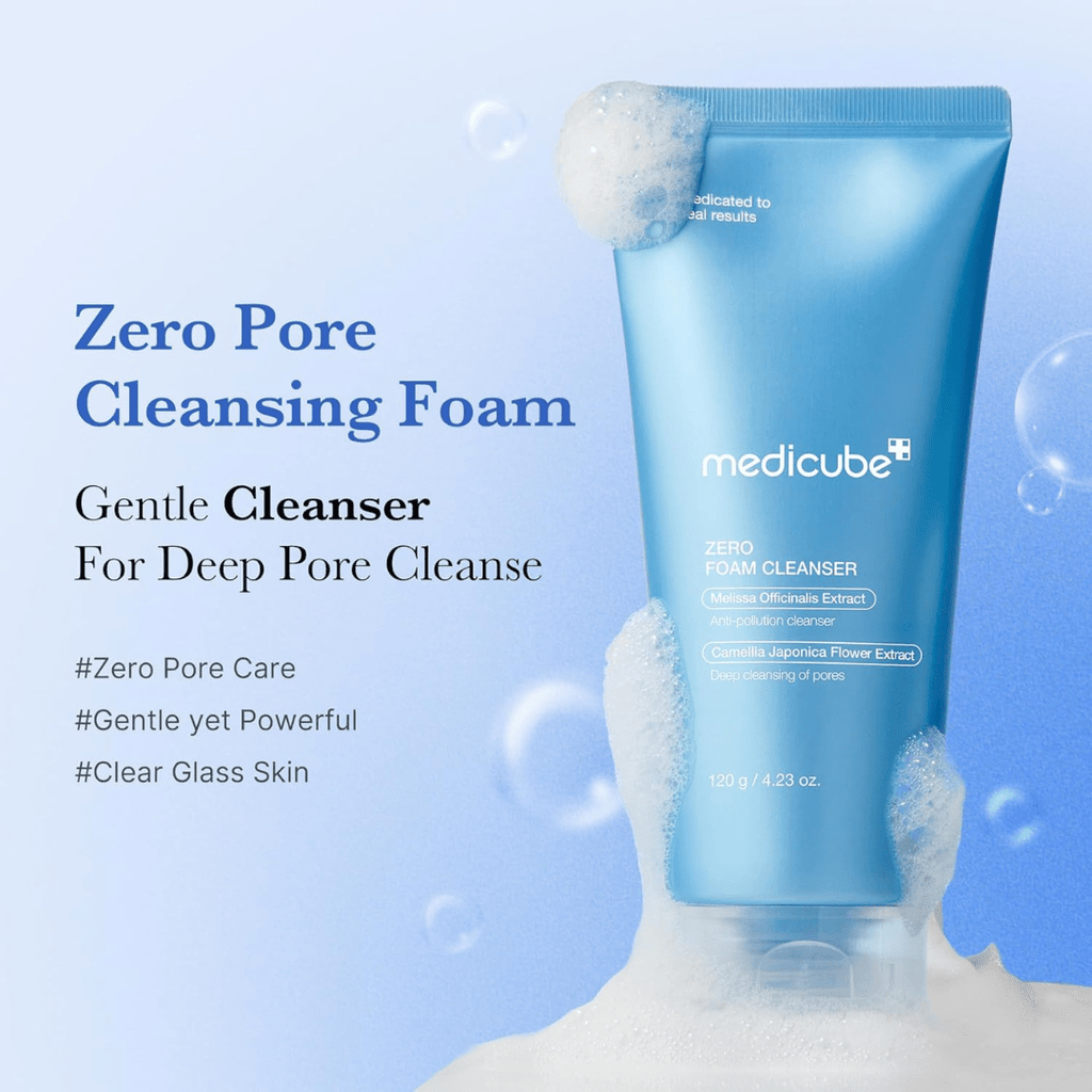 Medicube Zero Foam Cleanser Gentle Pore Care Cleanser 120g KPG BEAUTYMedicube