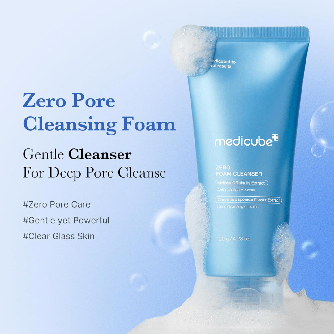 Medicube Zero Foam Cleanser Gentle Pore Care Cleanser 120g KPG BEAUTYMedicube