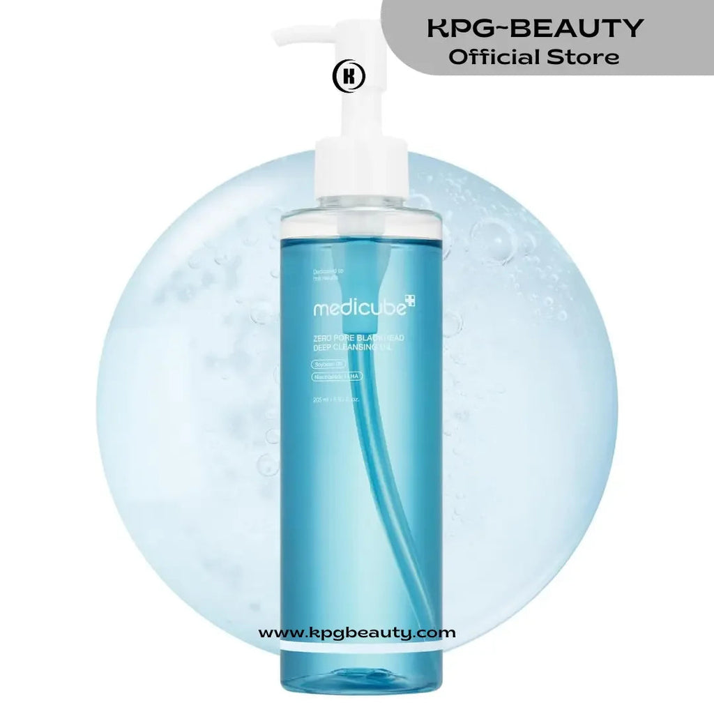 medicube Zero Pore Blackhead Deep Cleansing Oil | Makeup Remover for all KPGBEAUTY