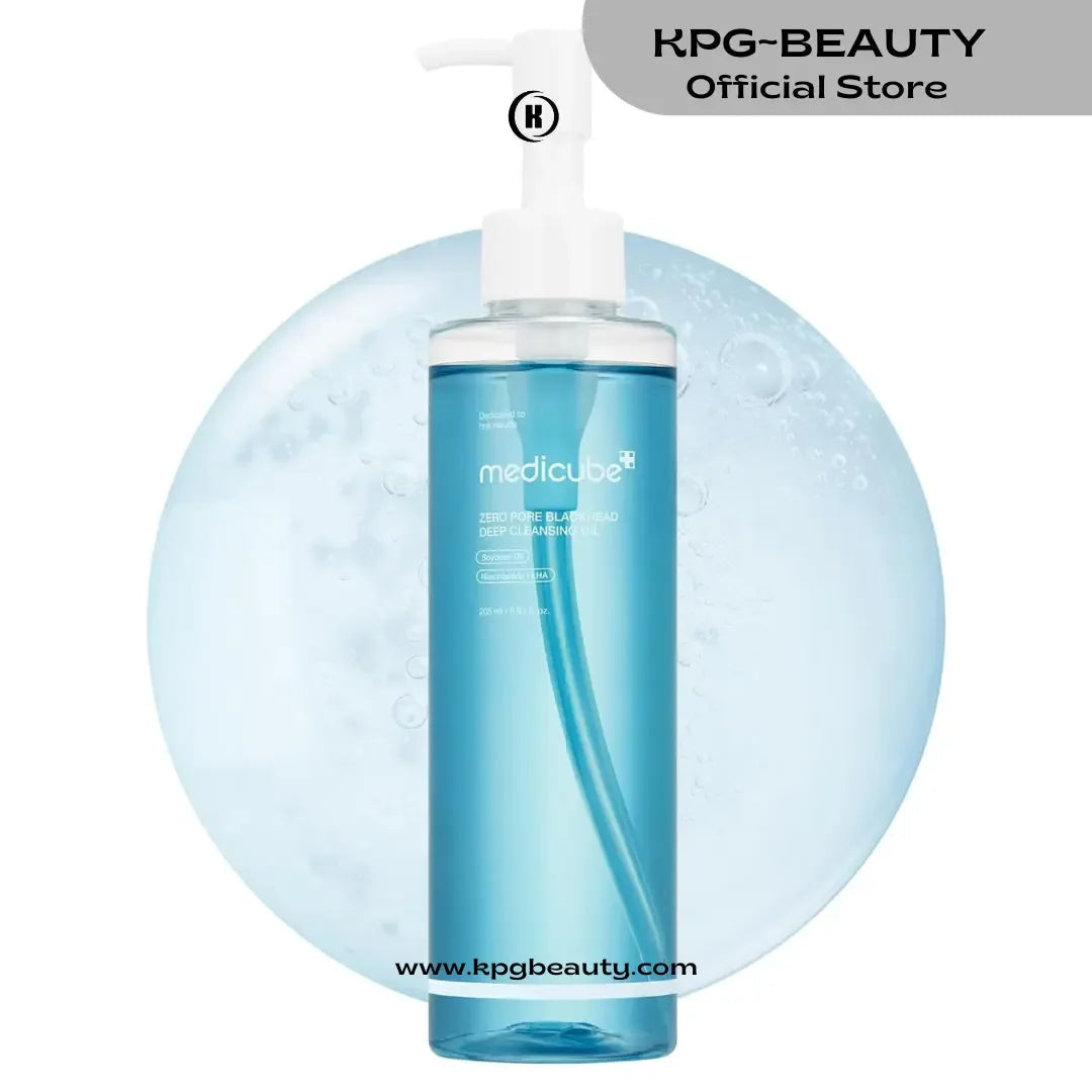 medicube Zero Pore Blackhead Deep Cleansing Oil | Makeup Remover for all KPGBEAUTY