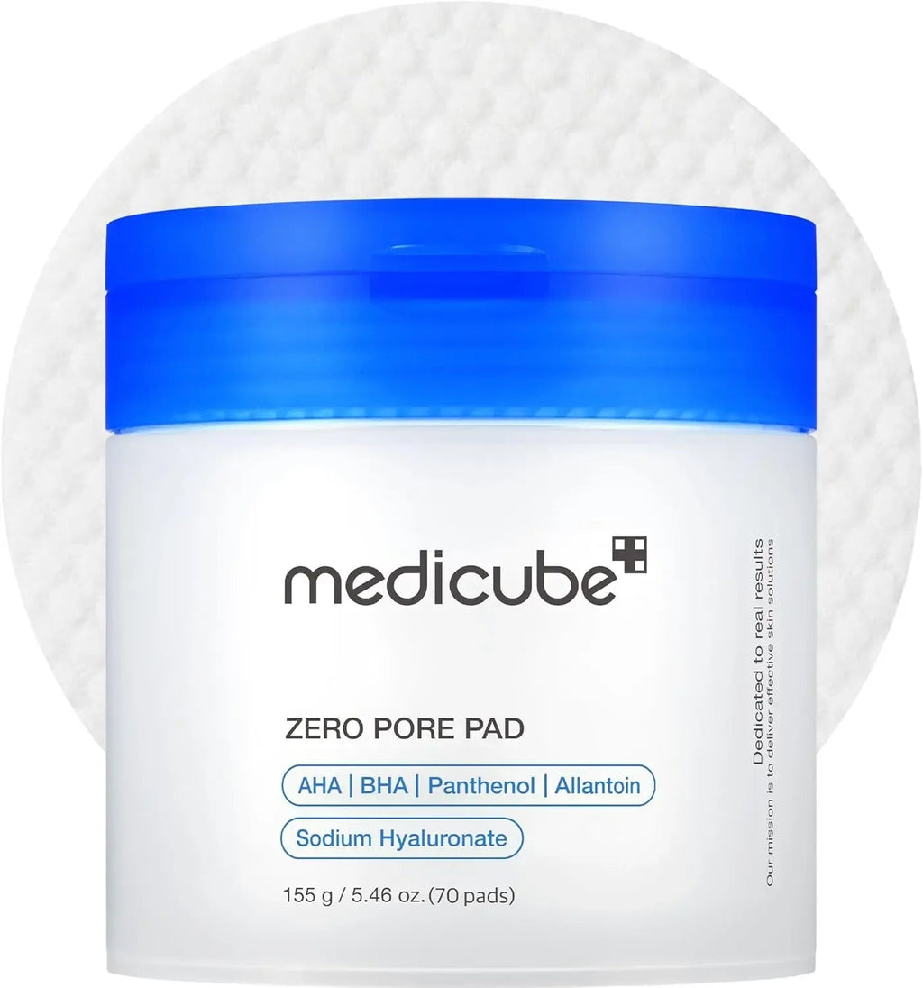 Medicube Zero Pore Pads 2.0 – AHA BHA Exfoliating Toner Pads for Pore Care (70 Pads) KPG BEAUTYMedicube