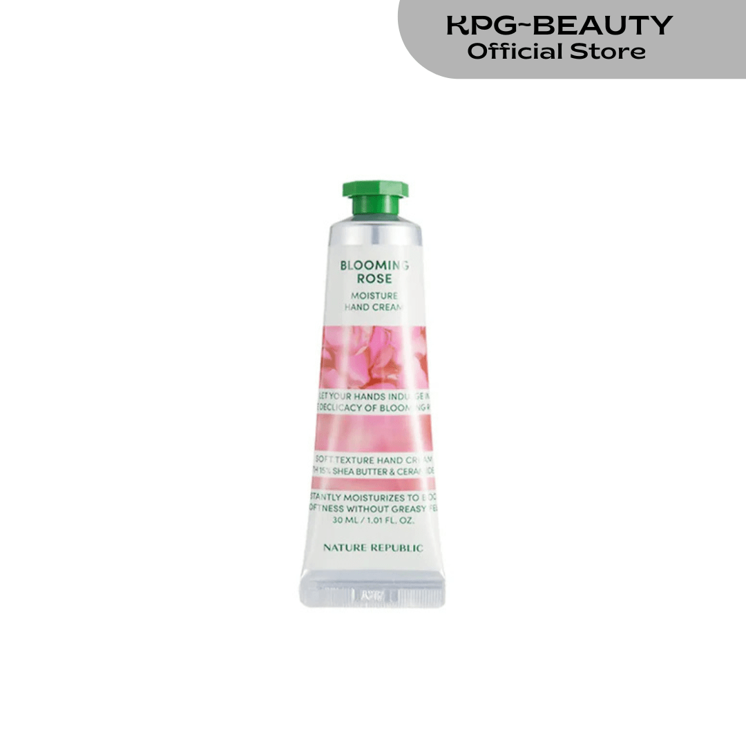 Nature Republic Hand & Nature Blooming Rose Hand Cream 30ml KPG BEAUTYNature Republic