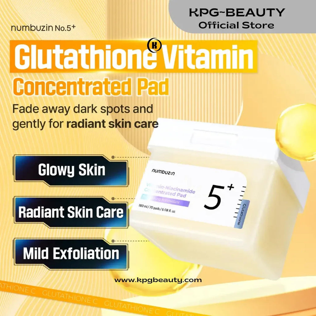 Numbuzin No.5 Toner Pads – Dark Spot Correcting & Brightening Skincare SolutionNumbuzin